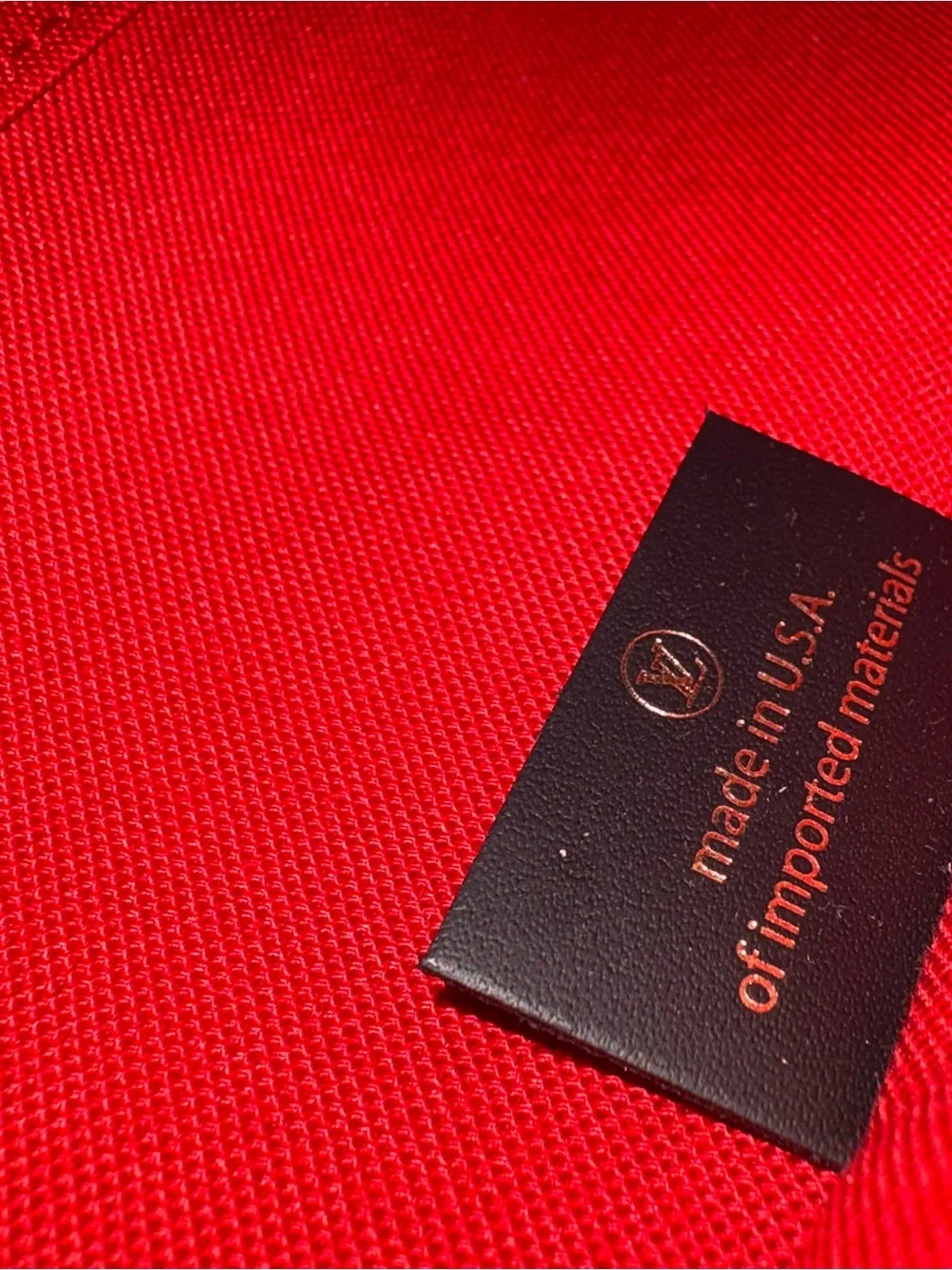 Louis Vuitton OTG GM Reverse Tote with Red Interior